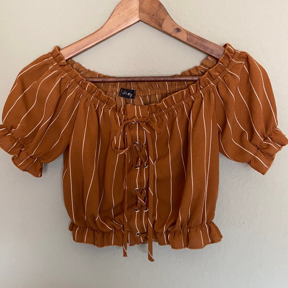 Off the shoulder top